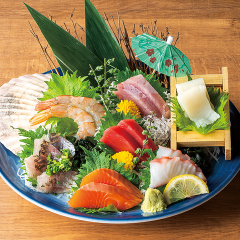 刺身盛合せ