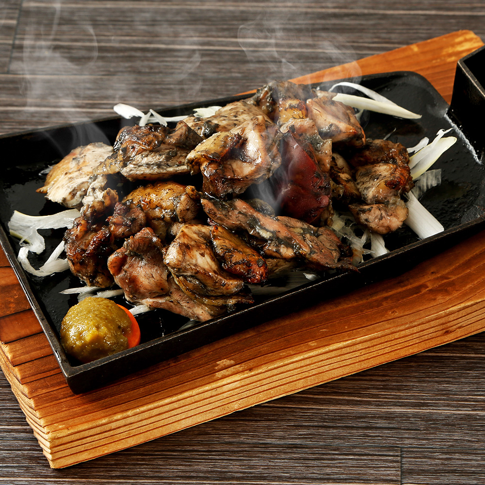 軍鶏くわミックス炭火焼き(大) 
