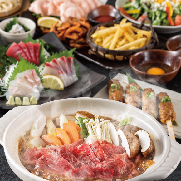 冬のプレミアムコース<br>全7品+2時間飲み放題付<br> お一人様4,000円(税込)
