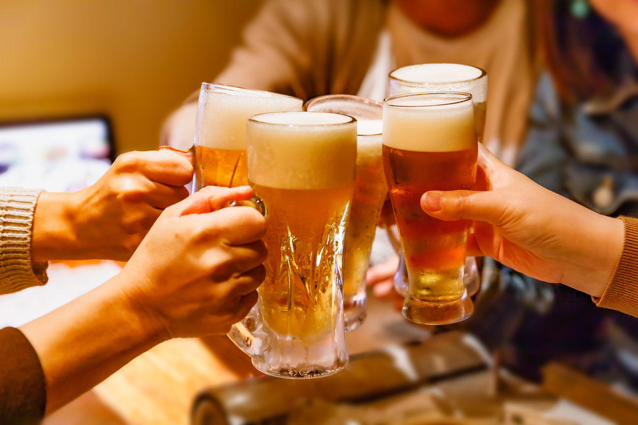 飲み放題メニュー