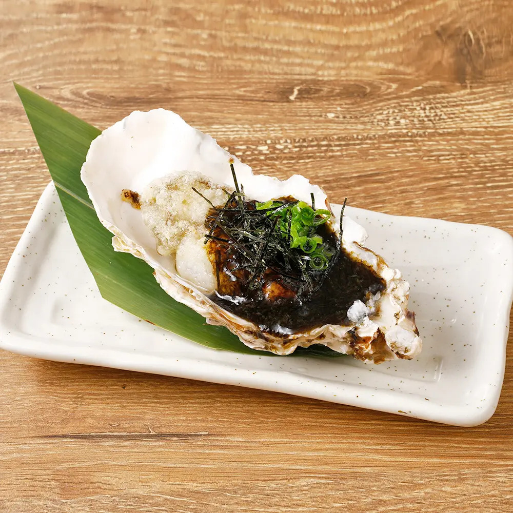 牡蠣ソテーとろとろ海苔あん